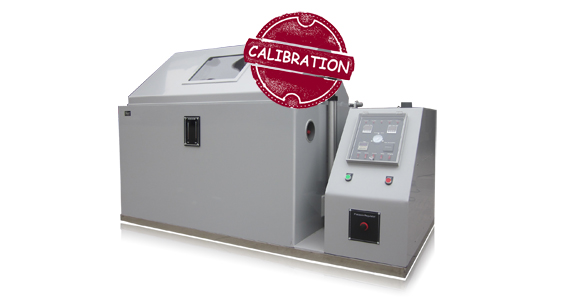 How to calibrate a salt spray chamber?